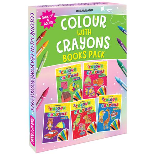 Buy Dreamland Colour With Crayons Pack - Children Drawing, Painting &  Colouring Book, Age 1+, 80 Pages Online at Best Price of Rs 309 - bigbasket